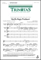 Vexilla Regis Prodeunt SATB choral sheet music cover